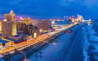 Atlantic City Casino Skyline