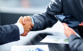 Businessmen Agreeing on a Project
