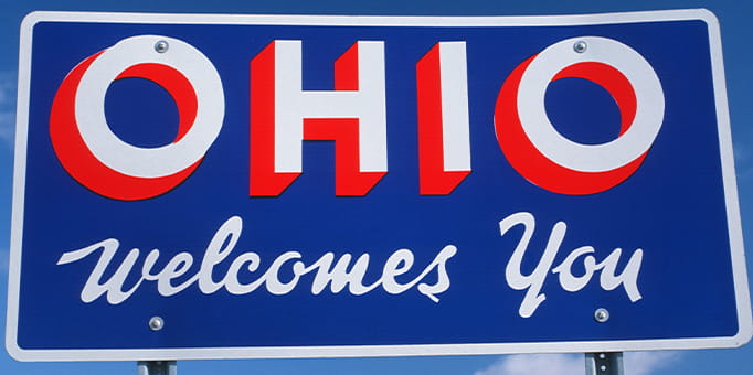 A famous sign featuring the word Ohio