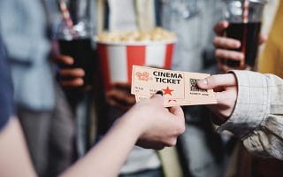 Movie tickets to film