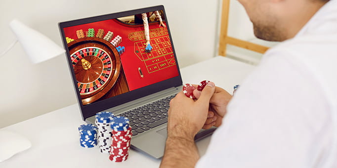 Person Playing Roulette