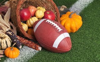 What is the history of Thanksgiving football?