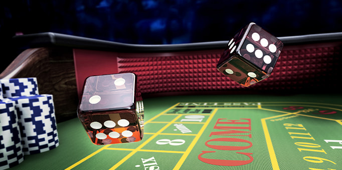 Craps table game strategy.