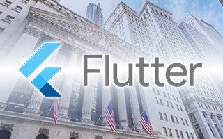 Flutter Billboard on the New York Stock Exchange.