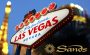 A close-up of the Las Vegas Sands logo
