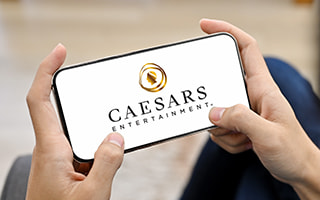 Caesars Entertainment on a mobile device
