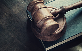 Books and a gavel