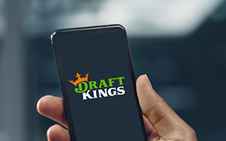 DraftKings on a mobile device
