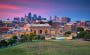 Photo of Kansas City, Missouri, at dusk