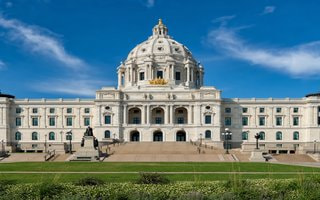 The State Capitol in Saint Paul, Minnesota