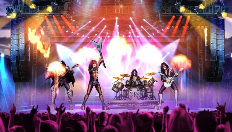 KISS Reels of Rock Slot by Play'n GO