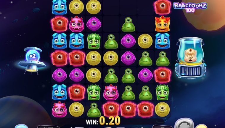 Reactoonz 100 Slot by Play'n GO