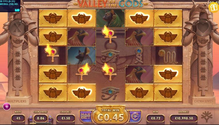 Valley of the Gods Slot by Yggdrasil